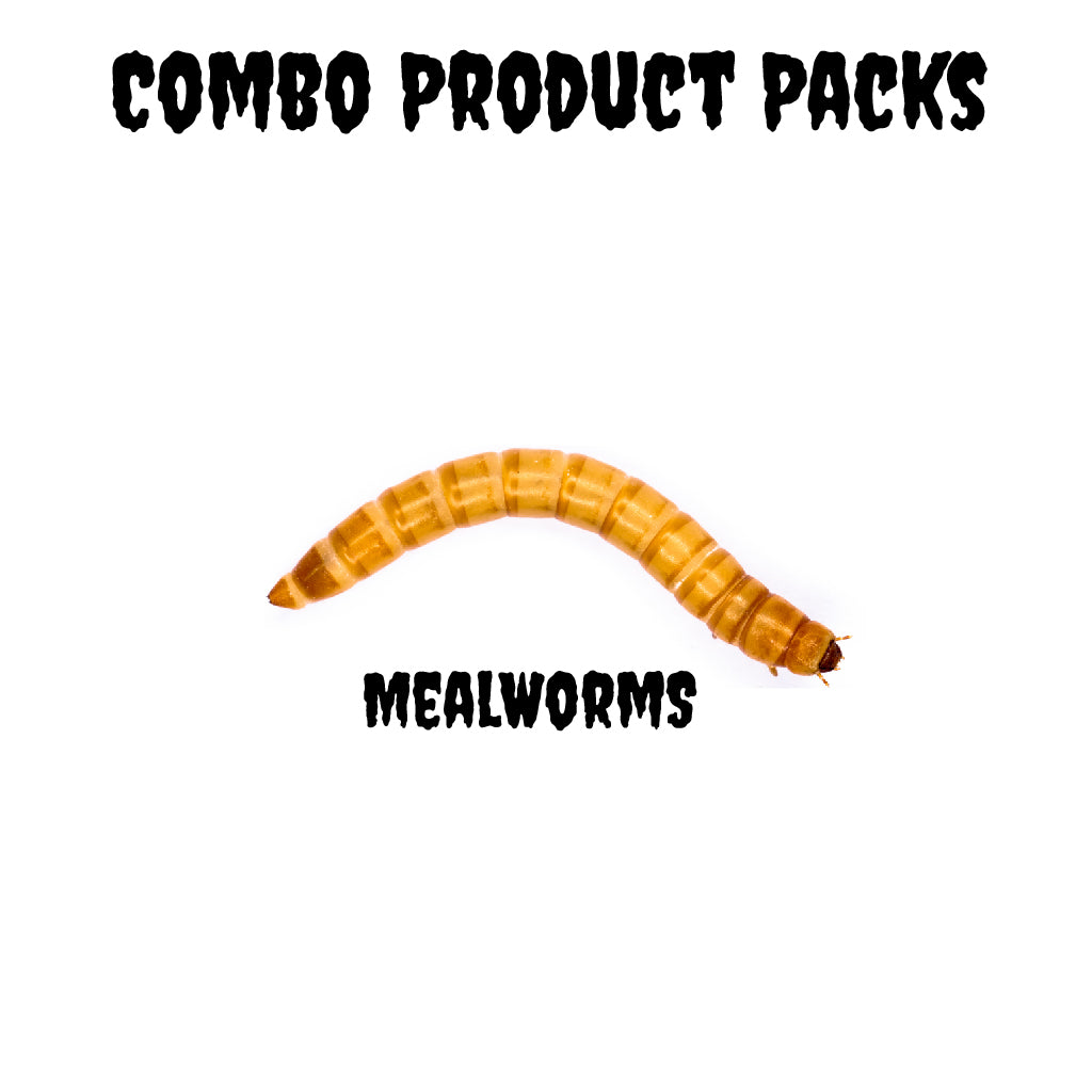 Mealworms - Combo Product Packs