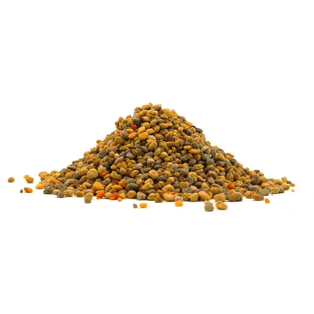 bee pollen side view