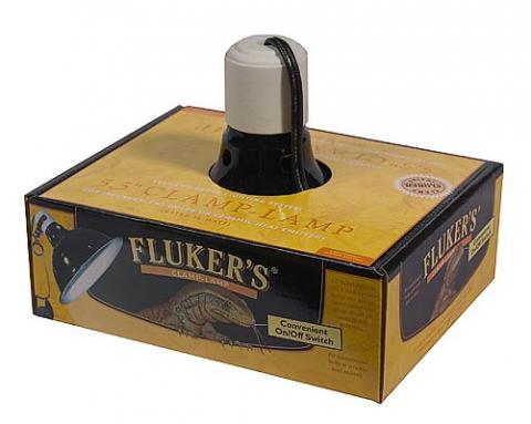 Fluker's Ceramic Clamp Lamp (5.5")