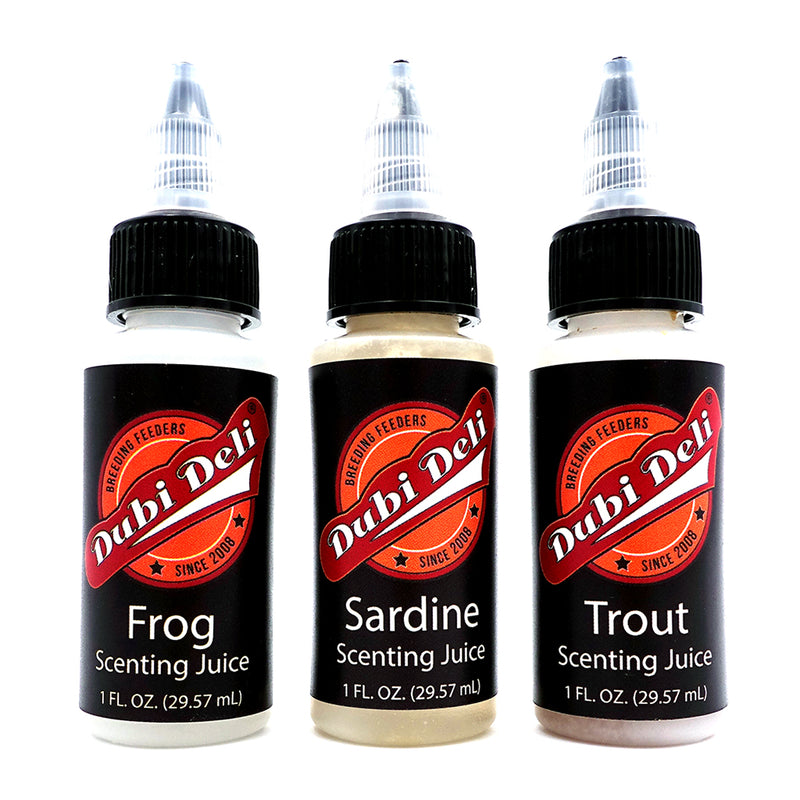 Frog & Sardine & Trout scenting juice combo pack