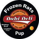 Frozen rats multicolor pup