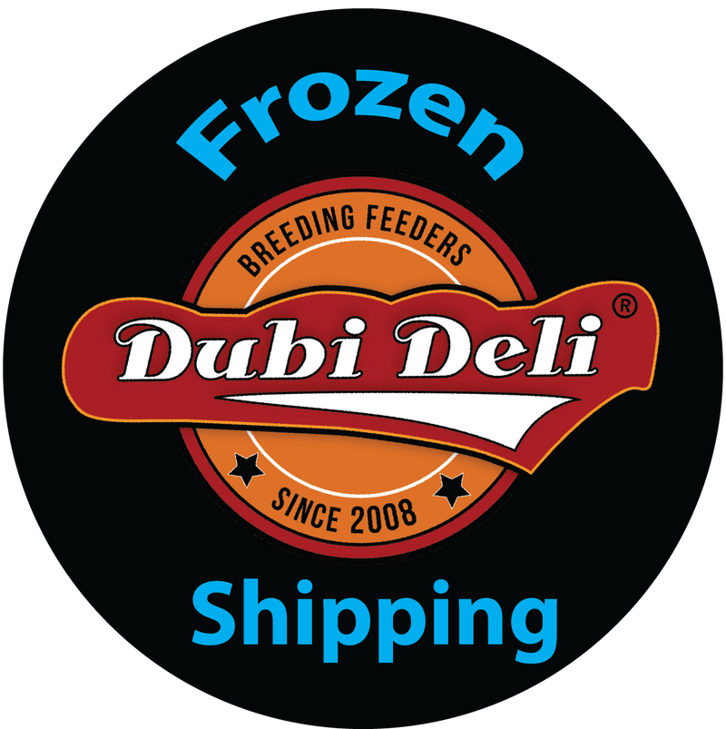 frozen shipping label