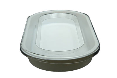 Oval Disposable Dubia/Worm Feeding Dish/ Water Dish