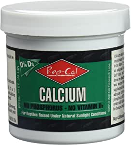 Rep-Cal Calcium Without Vitamin D3, 3.3oz