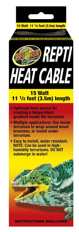 Zoo Med Repti Heat Cable (15 Watts)